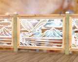 Soaring Eagle Railing Panel Insert