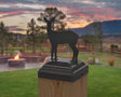 Doe Fence Post Cap (Multiple Post Sizes Available) - Madison Iron and Wood