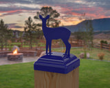 Doe Fence Post Cap (Multiple Post Sizes Available) - Madison Iron and Wood