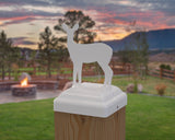 Doe Fence Post Cap (Multiple Post Sizes Available) - Madison Iron and Wood