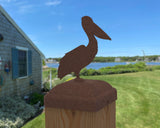 Pelican Fence Post Cap (Multiple Post Sizes Available) - Madison Iron and Wood