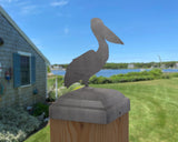 Pelican Fence Post Cap (Multiple Post Sizes Available) - Madison Iron and Wood