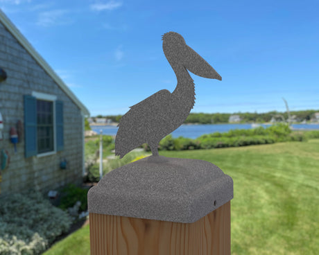 Pelican Fence Post Cap (Multiple Post Sizes Available) - Madison Iron and Wood