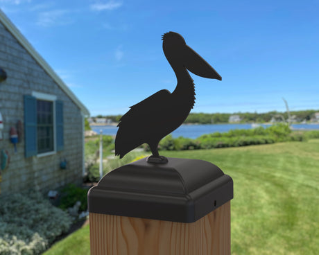 Pelican Fence Post Cap (Multiple Post Sizes Available) - Madison Iron and Wood
