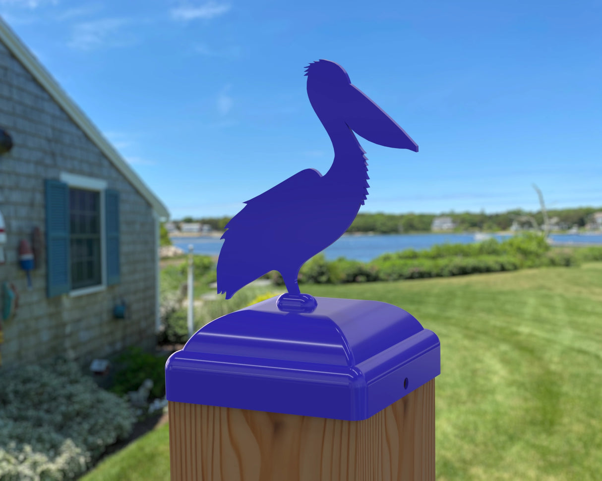 Pelican Fence Post Cap (Multiple Post Sizes Available) - Madison Iron and Wood