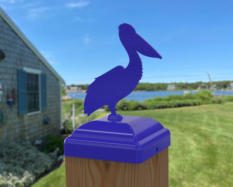 Pelican Fence Post Cap (Multiple Post Sizes Available) - Madison Iron and Wood