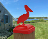 Pelican Fence Post Cap (Multiple Post Sizes Available) - Madison Iron and Wood