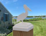 Pelican Fence Post Cap (Multiple Post Sizes Available) - Madison Iron and Wood