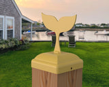 Whale Tail Fence Post Cap (Multiple Post Sizes Available) - Madison Iron and Wood