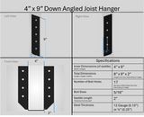 Soporte para colgar vigas de 2"x6"