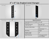 Soporte para colgar vigas de 2"x6"