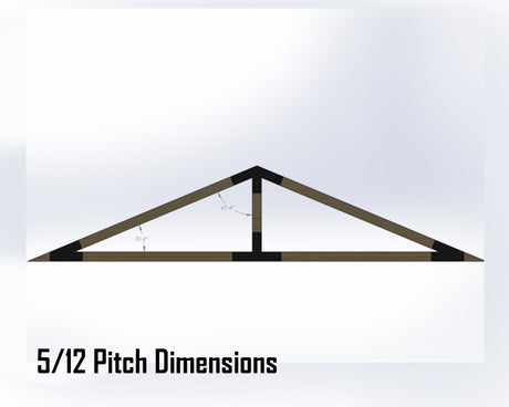 King Truss Industrial Bracket Set, For 4 Inch Lumber - Madison Iron and Wood