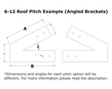 Supports industriels Web Truss, pour poutres de 4" - VEUILLEZ NOUS CONTACTER D'ABORD À PROPOS DE L'APPLICATION 