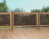 60"x30" - Garden Flower Fence/Gate Panel Insert - Madison Iron and Wood