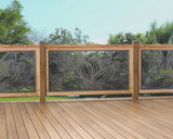 60"x30" - Garden Flower Fence/Gate Panel Insert - Madison Iron and Wood