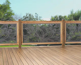 60"x30" - Garden Flower Fence/Gate Panel Insert - Madison Iron and Wood