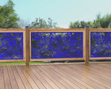 60"x30" - Garden Flower Fence/Gate Panel Insert - Madison Iron and Wood