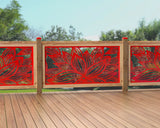 60"x30" - Garden Flower Fence/Gate Panel Insert - Madison Iron and Wood