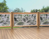 60"x30" - Garden Flower Fence/Gate Panel Insert - Madison Iron and Wood