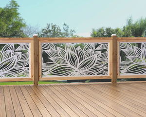 60"x30" - Garden Flower Fence/Gate Panel Insert