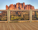 60"x30" - Arches National Park Fence/Gate Panel Insert - Madison Iron and Wood