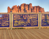 60"x30" - Arches National Park Fence/Gate Panel Insert - Madison Iron and Wood
