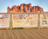 60"x30" - Arches National Park Fence/Gate Panel Insert - Madison Iron and Wood