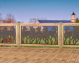 Horses Trotting Railing Panel Insert - Madison Iron and Wood