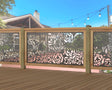 Rose Bush Railing Panel Insert - Madison Iron and Wood