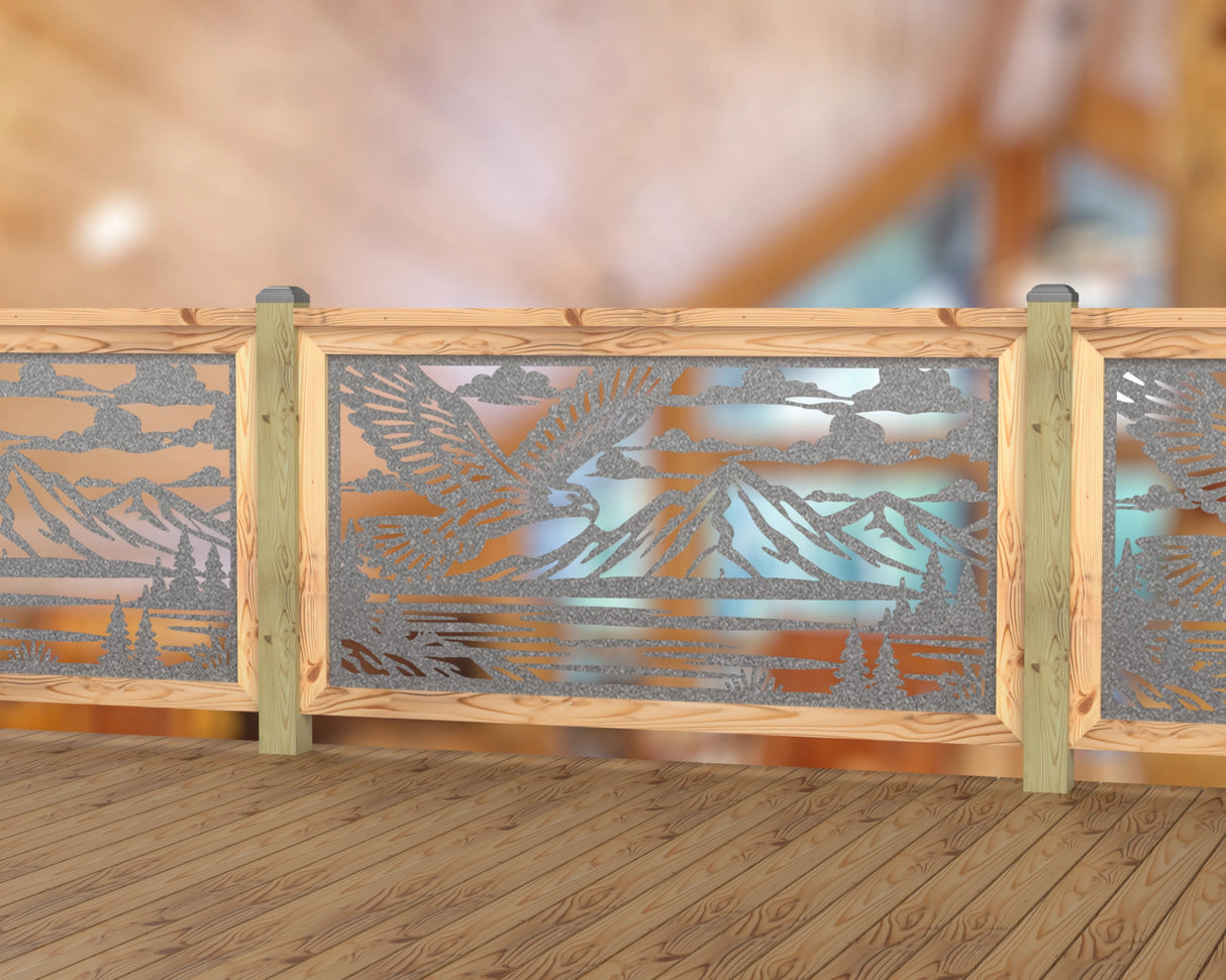 Soaring Eagle Railing Panel Insert
