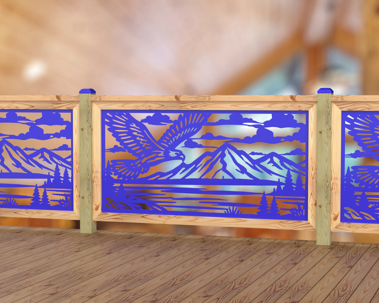 Soaring Eagle Railing Panel Insert