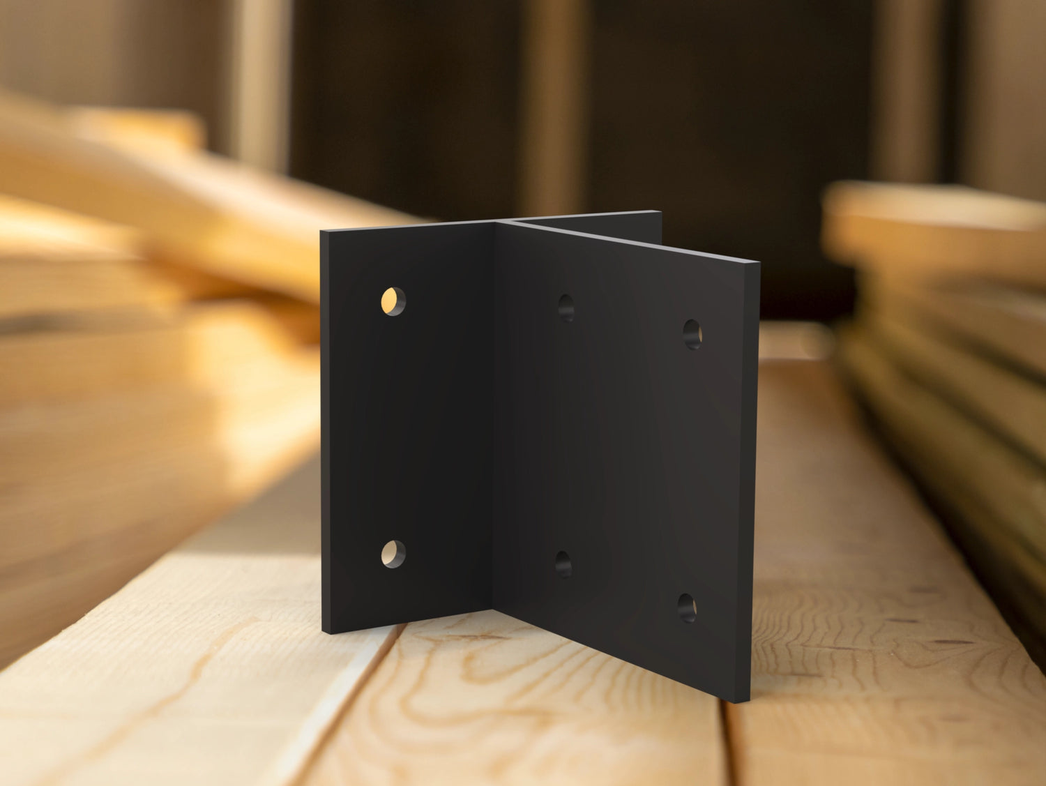 Knife Plate Brackets - Madison Iron and Wood