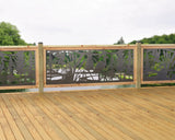 80"x30" - Crane Pond Fence/Gate Panel Insert - Madison Iron and Wood