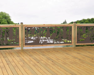 80"x30" - Crane Pond Fence/Gate Panel Insert
