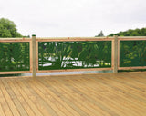 80"x30" - Crane Pond Fence/Gate Panel Insert - Madison Iron and Wood