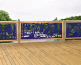 80"x30" - Crane Pond Fence/Gate Panel Insert - Madison Iron and Wood