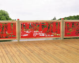 80"x30" - Crane Pond Fence/Gate Panel Insert - Madison Iron and Wood