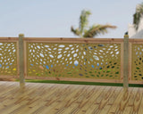 Botanica Wave Railing Panel Insert - Madison Iron and Wood