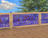 Butterflies and Hummingbirds Railing Panel Insert