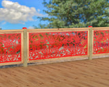 Butterflies and Hummingbirds Railing Panel Insert