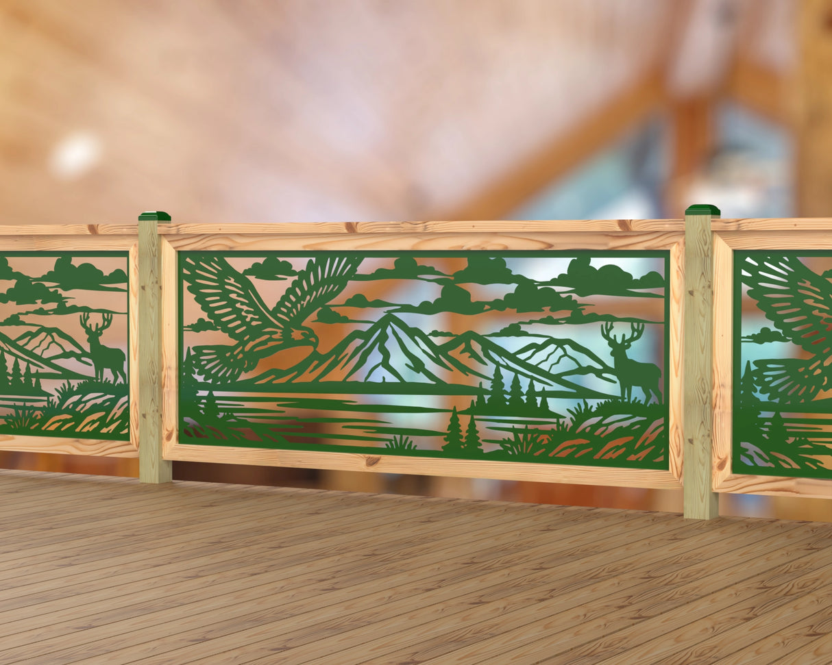 Soaring Eagle Railing Panel Insert