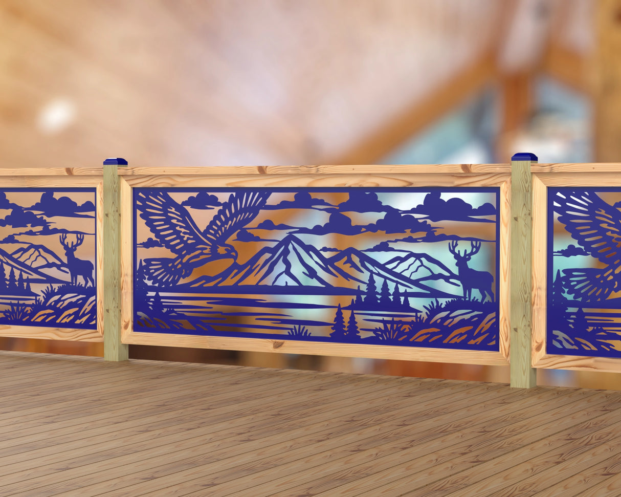Soaring Eagle Railing Panel Insert