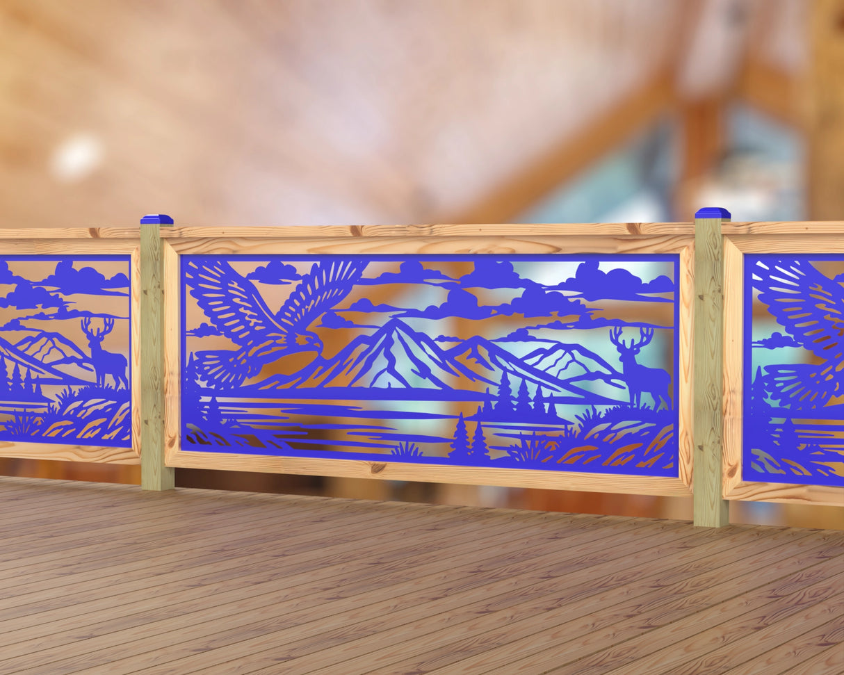 Soaring Eagle Railing Panel Insert
