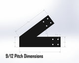 Supports industriels Web Truss, pour poutres de 4" - VEUILLEZ NOUS CONTACTER D'ABORD À PROPOS DE L'APPLICATION 