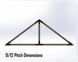 King Truss Industrial Bracket Set, For 4 Inch Lumber