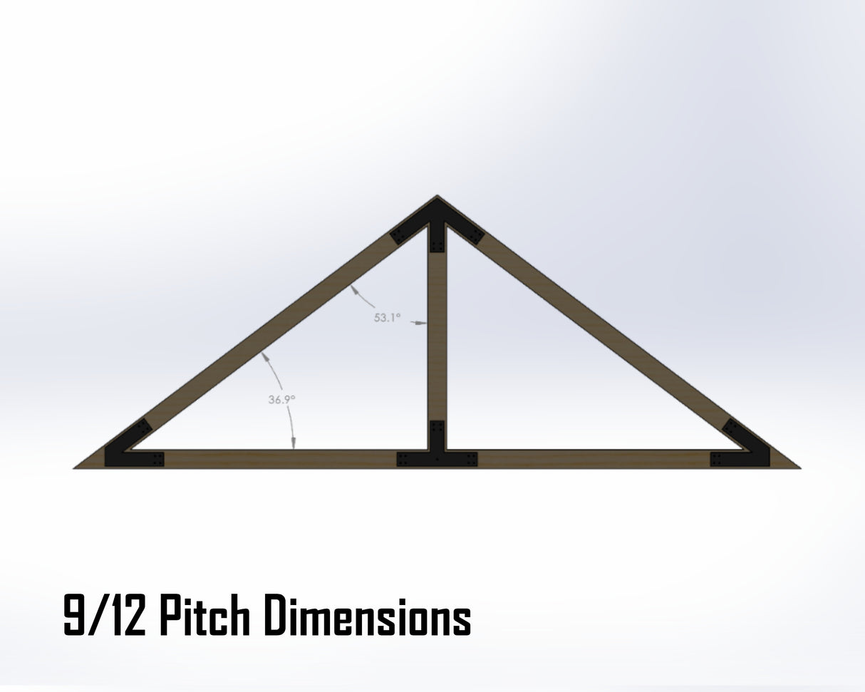 King Truss Industrial Brackets, For 6 Inch Lumber