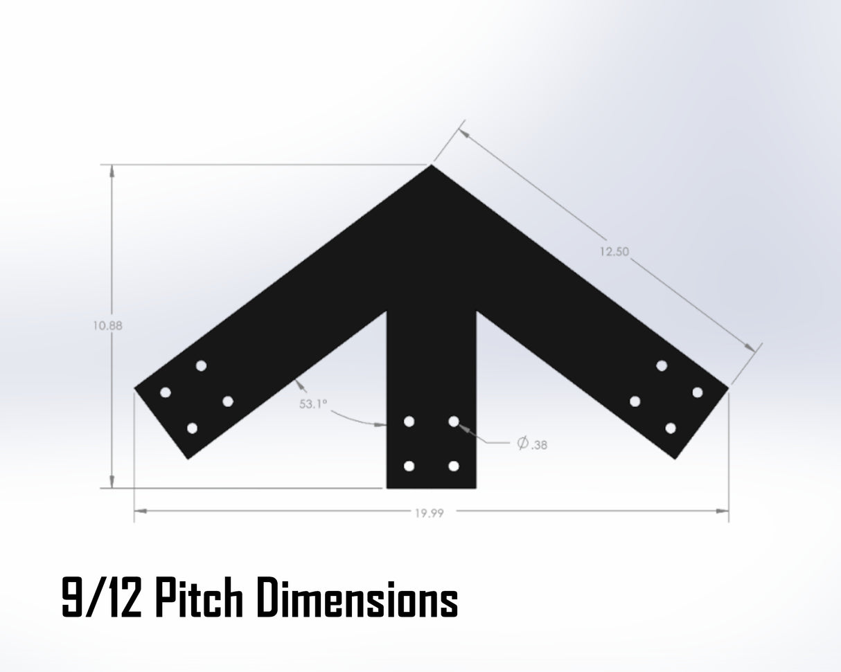 Supports industriels Web Truss, pour poutres de 4" - VEUILLEZ NOUS CONTACTER D'ABORD À PROPOS DE L'APPLICATION 