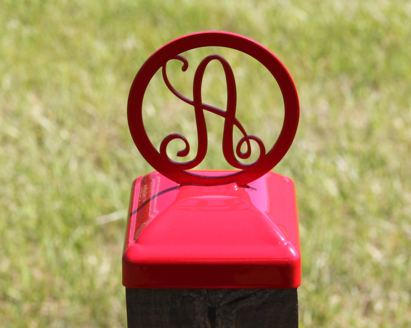 4x4 Monogram Post Cap