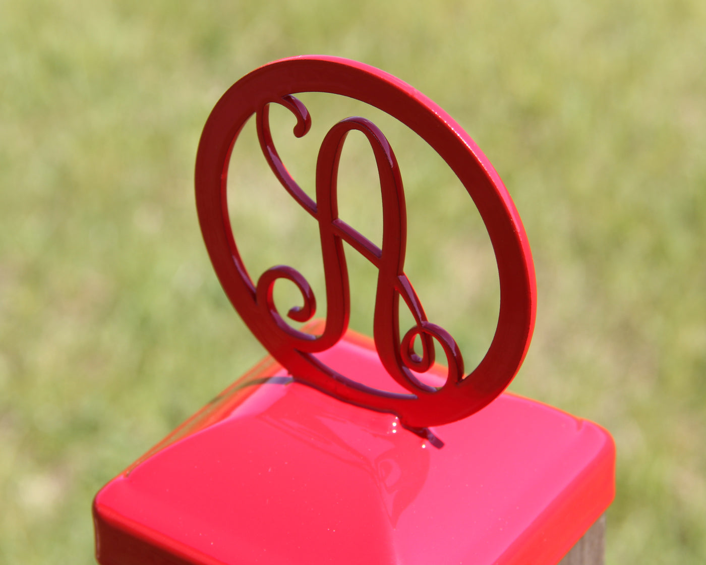 4x4 Monogram Post Cap