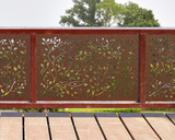 80"x30" - Wind Blown Leaves Fence/Gate Panel Insert